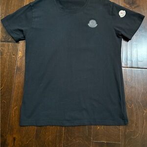 Moncler Navy Blue Short Sleeve Tee